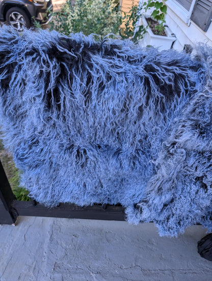 Our Luxurious Genuine Sheepskin Throw. Elevate your home decor with our Luxurious Genuine Sheepskin Throw, a stunning addition that combines comfort, style, and eco-friendliness. Crafted from high-quality, natural sheepskin, this throw rug is designed to bring warmth and sophistication to any room. Stylish home decor. Eco frinedly
