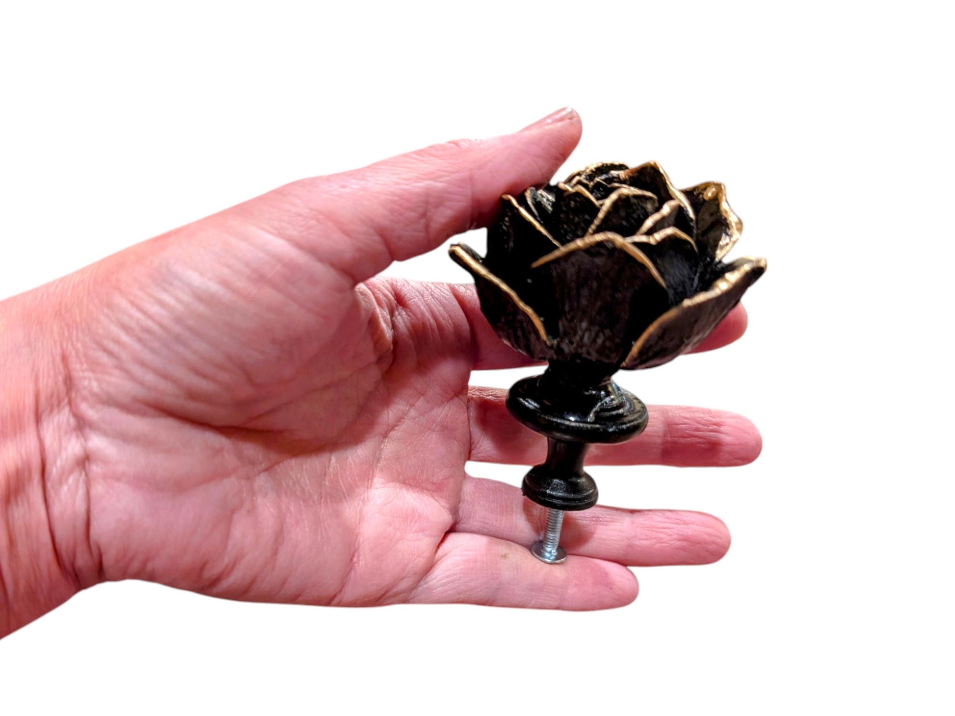 Handmade  Flower Resin Drawer Knobs, Boho Drawer Pulls. These drawer pulls are the perfect addition to any home improvement project. These handmade in the USA drawer knobs will bring instant charm and character to your home  decoration project